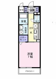 プレ・アビタシオン春日部Ⅰの間取り画像