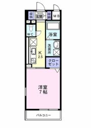 プレ・アビタシオン春日部Ⅰの間取り画像