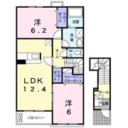 トゥー・ル・モンドの間取り画像