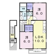ビューティフル ムーン Ⅱの間取り画像