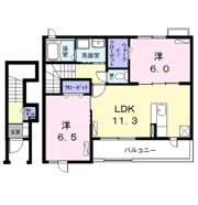 リトルホリデーの間取り画像