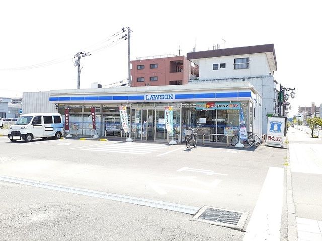 近くのローソン 郡山桑野二丁目店まで100m（徒歩2分）