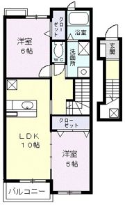 ドエル・プレイスの間取り画像