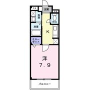 カルムアビタシオン大将軍Ⅱの間取り画像