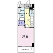クレセント きららⅡの間取り画像