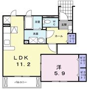 レジデンス・セレノの間取り画像