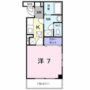 クラール 富士見の間取り画像