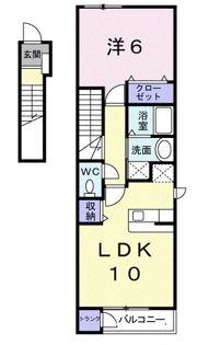 アニメート 平岸の間取り画像