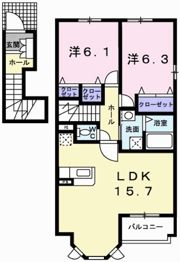 ソレイユ・セタの間取り画像