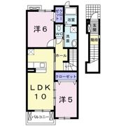 パルティールBの間取り画像