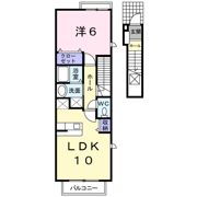 ヴィレッジハウスⅤの間取り画像