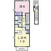 ヴィレッジハウスⅤの間取り画像
