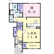 デイジーAの間取り画像