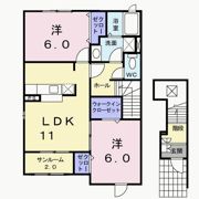 デイジーAの間取り画像