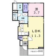サンパティーク ヴィラ Ⅱの間取り画像