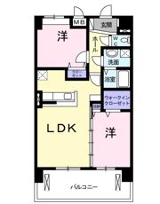 オーベルコートの間取り画像