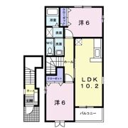 ペイザージュの間取り画像