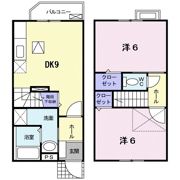 TOWAメゾンの間取り画像