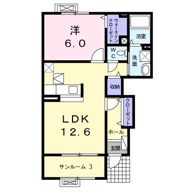 カンパーヌⅡの間取り画像