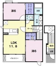リバーリオ菅池の間取り画像