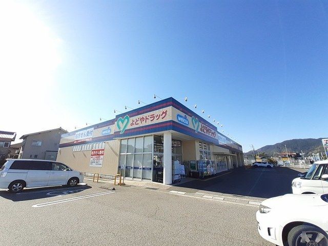 近くのよどやドラッグ高岡店まで750m（徒歩10分）