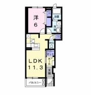 グレイス ヒルⅠの間取り画像