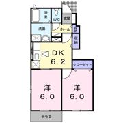 パーミィ・アイレット Aの間取り画像
