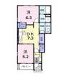 グローリアAの間取り画像