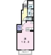プロムナード 天神Aの間取り画像