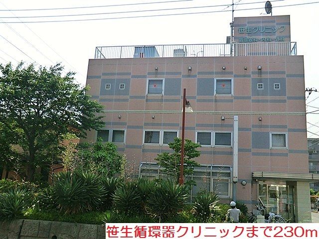 近くの笹生循環器クリニックまで230m(徒歩3分)