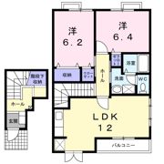 エトワール Aの間取り画像