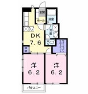 エトワール Bの間取り画像