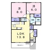 ラフィネMS Aの間取り画像