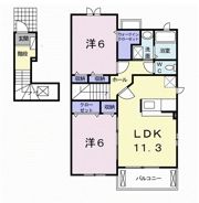 グレース サニー ヴィラの間取り画像