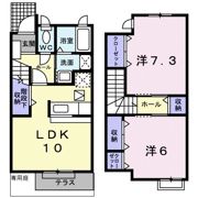 インプレスフレイムBの間取り画像
