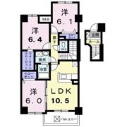 ECRU（エクリュ）の間取り画像