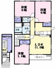 ヴェルーナAの間取り画像