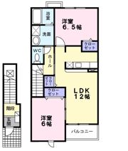 ヴェルーナBの間取り画像