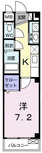 エル大田の間取り画像