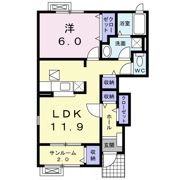 リュミエール学校町の間取り画像