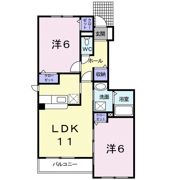 カルムMの間取り画像