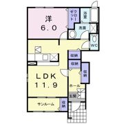 フォルトゥーナの間取り画像