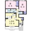 グランシエル・コウⅡ Bの間取り画像