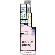 サンリバーヒルズ Bの間取り画像