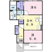 フォレストシーンBの間取り画像