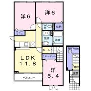 ブリーズ ガーデン 2号館の間取り画像