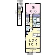エレガンシアⅠの間取り画像