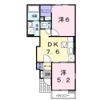 ペルシーモ Bの間取り画像