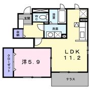 トライアンフ マリンタウンDの間取り画像