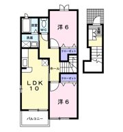 サニーハウス東高陽台Bの間取り画像
